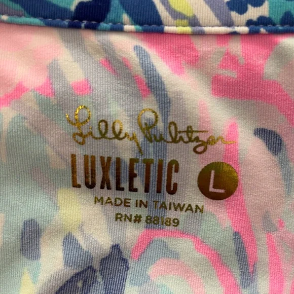 Lilly Pulitzer luxletic popover quarter zip - Picture 2 of 6